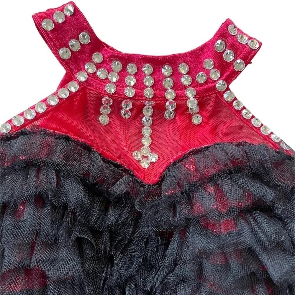Balera Sequin Plush Charmeuse Dress Custom Dance Costume
